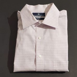 Hart Shaffner Marx No Iron Dress Shirt